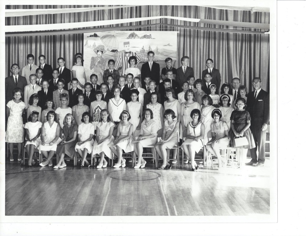Sixth Grade Hawthorne Elementary, 1964-65; Shared by Janice Shenkar