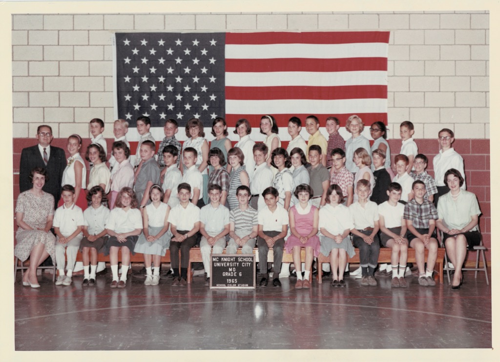 McKnight 6th Grade -1965; Supplied by Steve Storozum